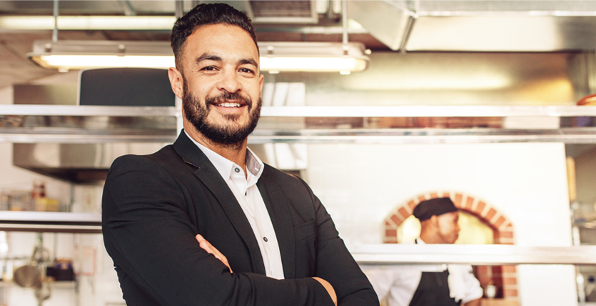 man with crossed arms